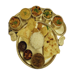 Ensemble Thali en laiton au design unique avec vaisselle de taille personnalisée de qualité supérieure, ensemble Thali à des prix raisonnables - Product Image 1