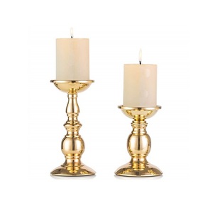 Candelabro de Latón Color Dorado, Candelabro Decorativo de Calidad Superior para Decoración del Hogar y Accesorios para Bodas - Product Image 5