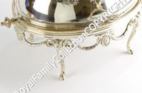 Couvercle de saucière en métal argenté Sheffield, style bohème, antiadhésif, haute qualité, inspiré de la famille royale, pour la décoration de table, cadeaux de mariage