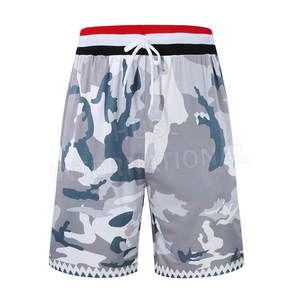 Short de basket léger en maille à séchage rapide pour homme coupe ample idéal pour les sports d'équipe et les entraînements de fitness - Product Image 2