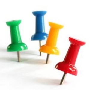 Vietnam 100pcs Haute Qualité Multicolore Avec Boîte En Plastique Push Pin - Product Image 4