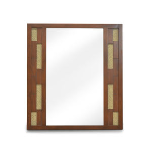 ตู้กระจกอ่างล้างหน้า Terra Vanity ดีไซน์ทันสมัยแบบธรรมชาติ สำหรับห้องน้ำ ห้องนอน บ้าน โรงแรม เฟอร์นิเจอร์ไม้ ชุดเซ็ต - Product Image 1