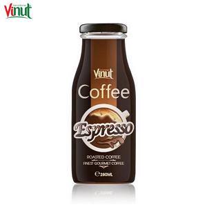 VINUT 280ml, marque privée personnalisée, café expresso, goût neutre 100% naturel axé sur les grains Arabica - Product Image 1