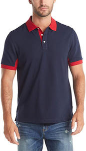 Polo 100% coton de haute qualité pour hommes 12 couleurs impression personnalisée broderie longue longueur OEM Logo uni vierge vente en gros - Product Image 2