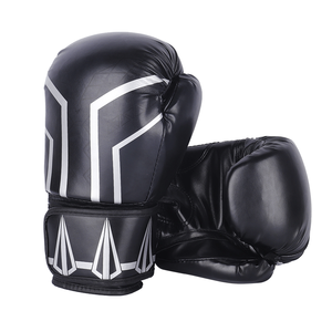 ถุงมือซ้อมมวยหนังสำหรับผู้ชายและผู้หญิง, นวมชกมวยต่อสู้เทควันโดหนังคุณภาพสูงขนาด10/12/16ออนซ์ถุงมือฝึกมวยไทยสำหรับผู้ชายและผู้หญิง - Product Image 1