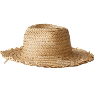 "Sombreros de paja hechos a mano, sombrero de playa de vacaciones de verano, sombrero de Sol de mujer, moda, material reciclable ecológico por Eco2go Vietnam" - Product Image 2