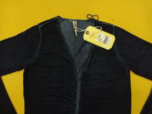 Good Quality Genuine Branded Labels Ladies Women's Long Sleeve Pullovers V-Neck Cardigan Sweaters Without Button Stock Lot Cloth - Product Image 4