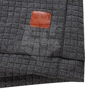 Sudadera con Capucha para Hombre, Corte Ajustado, Manga Larga, Forro Polar Transpirable, Logotipo Personalizado, Cuello con Capucha, Material Poliéster/Algodón, Diseño Liso, Otoño - Product Image 3