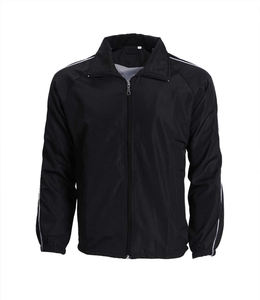Personnalisé Unisexe 100% Polyester Léger Fermeture Éclair Col Rabattu et Stand Randonnée En Plein Air Zip Up Coupe-Vent Veste Manteaux - Product Image 2