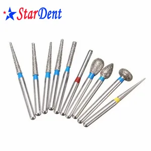 उच्च गति दंत हीरा Burs मौखिक प्रयोगशाला Handpiece Burs चमकाने उपकरण