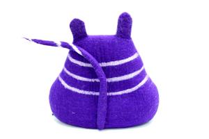 ผ้าสักหลาดขนแกะธรรมชาติเนื้อแข็งแบบทันสมัยทำด้วยมือสำหรับแมวถ้ำสบายทนทานเป็นมิตรกับสิ่งแวดล้อมปลอดสารพิษอบอุ่นแฟชั่นอบอุ่น - Product Image 3