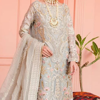 Última Colección de Vestidos Formales y de Fiesta Pakistaníes para Mujer, Vestido Más Vendido / Vestido de Nueva Llegada para Mujer
