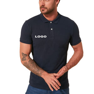 Logotipo personalizado al por mayor algodón bordado Logo Polos Plain Golf Custom Polo Shirt - Product Image 1