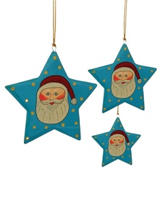 Décorations d'arbre de noël de noël, tentures faites à la main - Product Image 1