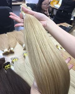Paquetes de cabello virgen a granel de cabello humano Rubio estándar de EE. UU. Sin químicos, superventas 2021 cabello vietnamita crudo - Product Image 3