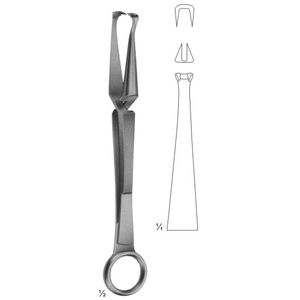 Pinzas quirúrgicas Collin de 23cm, manual de acero inoxidable, certificado CE, garantía de por vida, logotipo personalizado, instrumentos quirúrgicos - Product Image 4