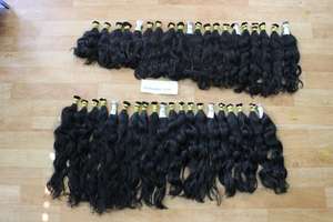 Extensiones de Cabello Virgen Camboyano de Lujo Grado 12A, Cabello Natural Ondulado a Granel con Sensación Suave, Lisa y Saludable, Precio Económico - Product Image 5