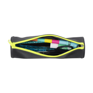 Sinh Viên Rắn Màu Vòng Bút Chì Trường Hợp Ống Đơn Giản Xi Lanh Bút Chì Pouch Cho Các Trường Học Trẻ Em Biểu Tượng Tùy Chỉnh - Product Image 3