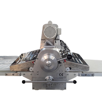 Nouvelle machine à étaler la pâte électrique professionnelle en acier inoxydable, réversible, pour table, pour boulangerie, base de pizza, pâtisserie, farine