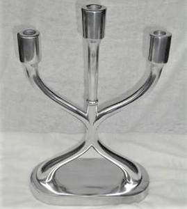 Decoración del hogar hecha a mano de madera única vela Pilar titular estilo moderno soporte de vela para decoración de boda hecho a mano - Product Image 4