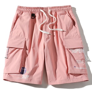 New Arrival Home Sport Gym Running <b>Shorts</b> with Elastic Waist Casual Solid <b>Pattern</b> Mesh Fabric 100% Cotton OEM Service Pakistan - Product Image 5