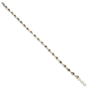 Romantic Gemstone <b>Silver</b> Bracelet - Product Image 2