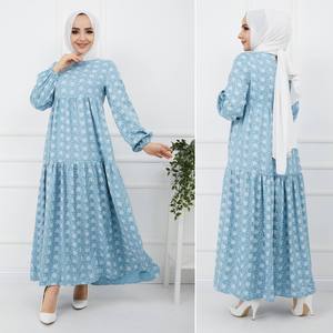 Nouvelle saison de femmes Style ethnique Abaya vêtements islamiques turcs caftan dubaï arabe adulte musulman mode robes islamiques - Product Image 4