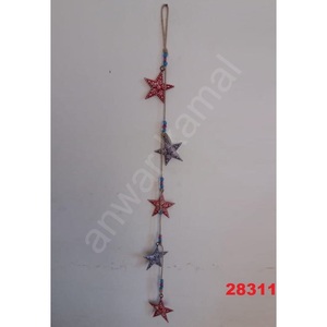 High Quality Most Demanded Christmas Decorative Stars Painted Wind <b>Chime</b> - Product Image 1