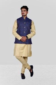 Kurta — panjabs traditionnel pour hommes, conception élégante, pour les pays du sud du Bangladesh, meilleure vente, - Product Image 2