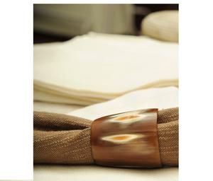 Buffalo Horn Napkin Holder for Natural Horn Color Handmade Polished for Customized Packing and <b>Sale</b> Product - Product Image 1