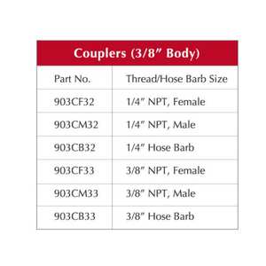 Acoplador de aire Manual de intercambio Industrial serie 903 - Product Image 5