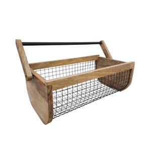 ตะกร้าและภาชนะใส่ผลไม้สีเหลืองเงาสำหรับจัดเก็บในบ้าน - Product Image 2