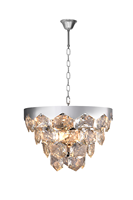 Lustre LED suspendu en cristal K9 au design moderne, produit de luxe, luminaire décoratif d'intérieur, idéal pour une salle à manger