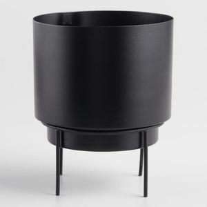 Support amovible avec planteur noir mat, 30 pièces, plantes noires décoratives - Product Image 1