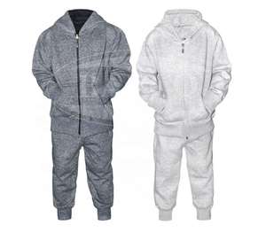 Survêtements 100% coton molletonné de marque personnalisée pour hommes prix de gros joggers costume de sport avec logo imprimé unisexe survêtement - Product Image 5