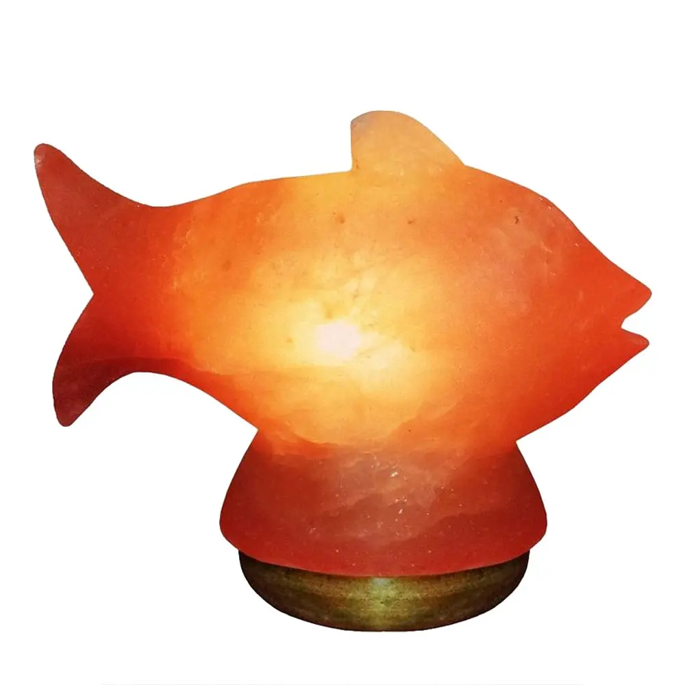Himalaya-Fisch-Dolphen-Salz lampe mit Kundenwunsch-Sian Enterprises