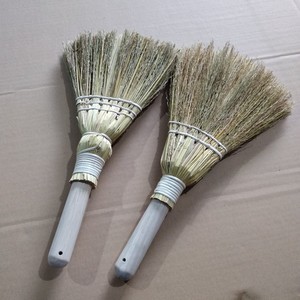 Manche en bois, style vietnamien, pour le jardin en plein air, jeu de poêles à poussière en bambou - Product Image 1