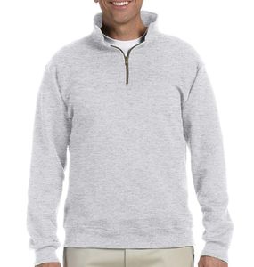 Mess Sports MS-527 Technical Functional Quick Dry Moisture Wicking Double Dry 1/4 Zip Fleece Performance Pullover <b>Stand</b> Collar - Product Image 4