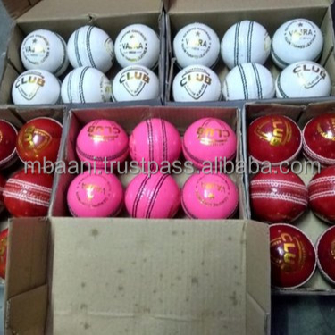 Качественный кожаный мяч для крикета, 4 шт., водонепроницаемый