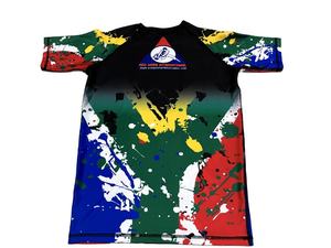 MMA Grappling Rash Guard Chemise de compression imprimée sur mesure pour hommes Sublimation Design OEM Long pour l'entraînement BJJ - Product Image 2