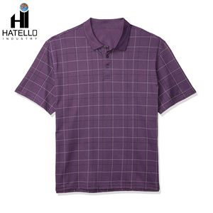 Nouveau modèle solide de conception du fournisseur professionnel de vêtements de golf sublimé pour le polo fait la chemise de golf de sublimation de toile pour - Product Image 4