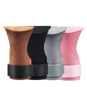 Levantamiento de pesas para hombre y mujer, accesorio de cuero para gimnasio, fitness, levantamiento de pesas, agarre de mano, personalizado, powerlifting - Product Image 1