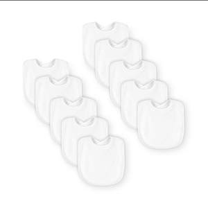 Bavoirs bandana pour bébé en coton biologique |   Bavoirs anti-bave pour nouveau-nés |   Bavoirs d'alimentation doux et absorbants |   Logo personnalisé Réutilisable Réglable - Product Image 1