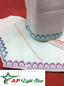 Juego de Fundas para Cajas de Pañuelos Bordadas en Algodón Duradero Hechas a Mano, Forma Personalizada, Accesorio de Decoración para el Hogar, Marca VNAP - Product Image 6