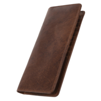Dompet Pria Kulit Asli Buatan Tangan Mewah Klasik Logo Kustom, Dilengkapi RFID Protector, Gaya Fashionable