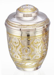 Urna de Cremación para Mascotas de Metal, Urna para Cenizas de Mascotas con Acabado Rojo Brillante - Product Image 4