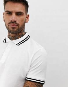 High Quality 100% Cotton <b>Men's</b> Polo <b>Shirts</b> Breathable <b>Plus</b> <b>Size</b> Sports Custom Fit Knitted Printed Pattern Customizable T-<b>shirt</b> - Product Image 4