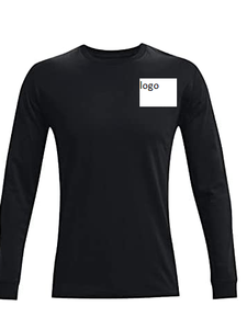 Camiseta de manga larga para hombre, camiseta personalizada de alta calidad, 100% tejida, importada, con cierre a máquina, nueva - Product Image 4