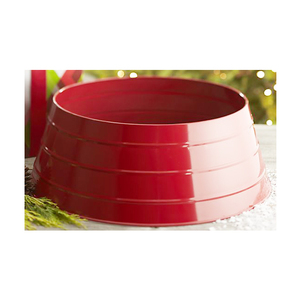 Base Decorativa para Árbol de Navidad, Anillo de Metal Rojo para Árbol, Base Alternativa de Hierro Galvanizado para Decoración de Fiestas, Venta al Por Mayor - Product Image 4