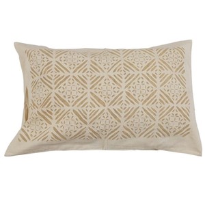 Wholesale Boho Handmade <b>Indian</b> Cut Work Lumbar Pillow Cover <b>Cushion</b> Cases for Home Hotel or Hospital Use - Product Image 1